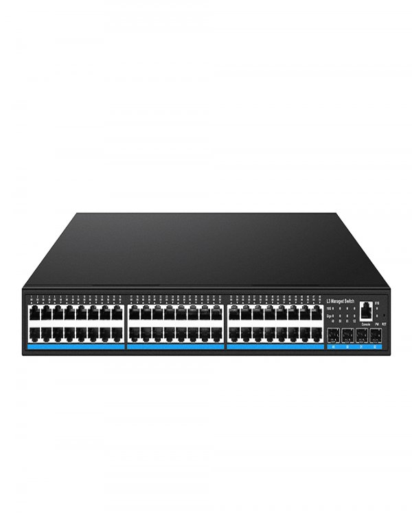 Коммутатор 10G - без PoE, AC90-253V(10W) c резервированием, консольный порт, IGMP Snooping Коммутатор 10G - без PoE, AC90-253V(10W) c резервированием, консольный порт, IGMP Snooping
