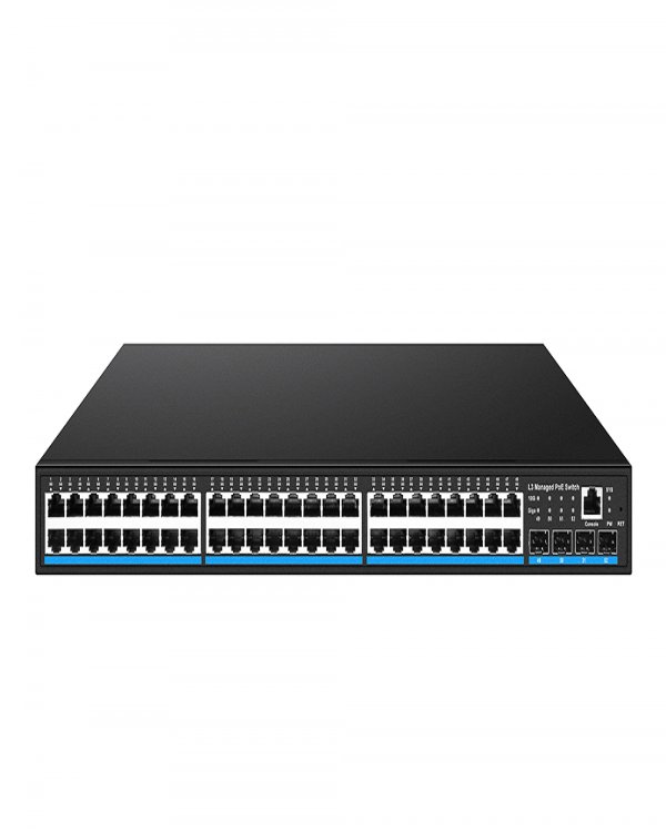 Коммутатор 10G - суммарная до 700W, до 30W на порт, 4 x GE (10/100/1000 Base-T) с PoE (до 90W, A+B), AC90-253V (800W), встроенный БП, консольный порт, изоляция портов (VLAN) Коммутатор 10G - суммарная до 700W, до 30W на порт, 4 x GE (10/100/1000 Base-T) с PoE (до 90W, A+B), AC90-253V (800W), встроенный БП, консольный порт, изоляция портов (VLAN)
