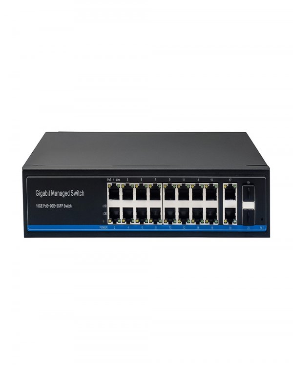 NST NS-SW-16G4G-PL Гигабитный управляемый L2+ PoE коммутатор на 16 портов в 19 стойку. NST NS-SW-16G4G-PL Гигабитный управляемый L2+ PoE коммутатор на 16 портов в 19 стойку.
