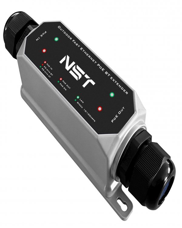 Уличный Ultra PoE удлинитель Fast Ethernet до 250м на 1 порт - 40…+80°С, Вход - 1xIEEE 802.3af/at/bt/Passive POE (до 120W); Выход - 1xIEEE 802.3af/at/bt (до 90W) Уличный Ultra PoE удлинитель Fast Ethernet до 250м на 1 порт - 40…+80°С, Вход - 1xIEEE 802.3af/at/bt/Passive POE (до 120W); Выход - 1xIEEE 802.3af/at/bt (до 90W)