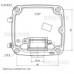 HB-134-R8 Монтажная коробка  для размещения соединительных разъемов