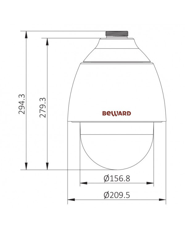 BD143P30 (4.3-129 мм) Ip-камера 3 Мп