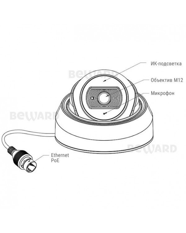 SV3210DBS (3.6мм) Ip-камера 5 Мп