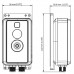 DS-2TA21-3AVF (3.1 мм) Двухспектральный компактный тепловизор