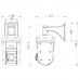 B57-30RW (4.7-141 мм) Купольная поворотная IP-камера 2 Мп