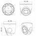 PVC-IP2X-DF4MPAF (4 мм) Купольная IP-камера 2Мп