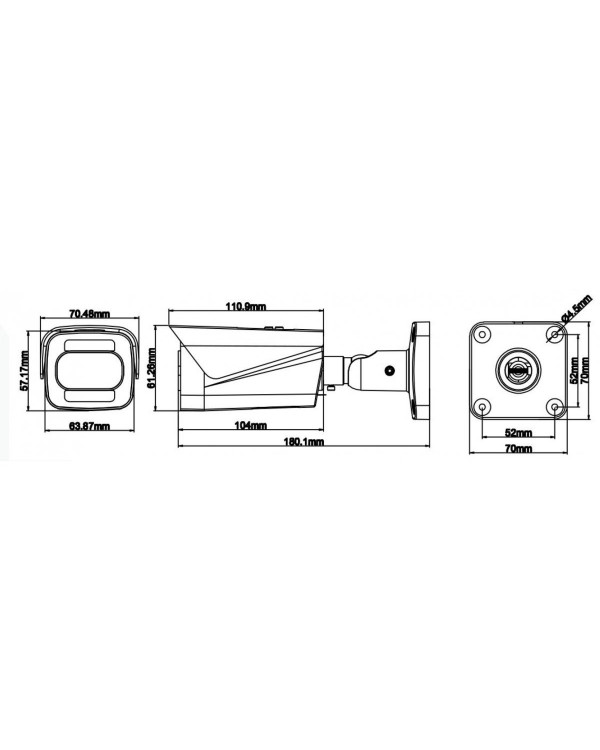 PVC-IP2X-NF4MPAF (4 мм) Уличная IP-камера 2Мп