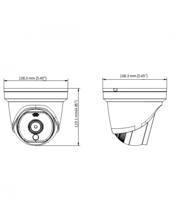 DS-2TD1117-2/PA (1.8 мм) Тепловизионная IP-камера