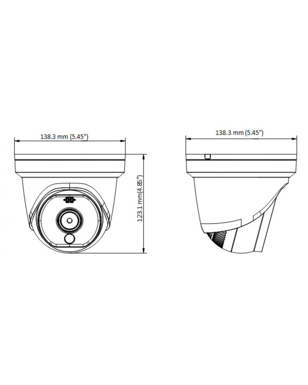 DS-2TD1117-6/PA (6.2 мм) Тепловизионная IP-камера