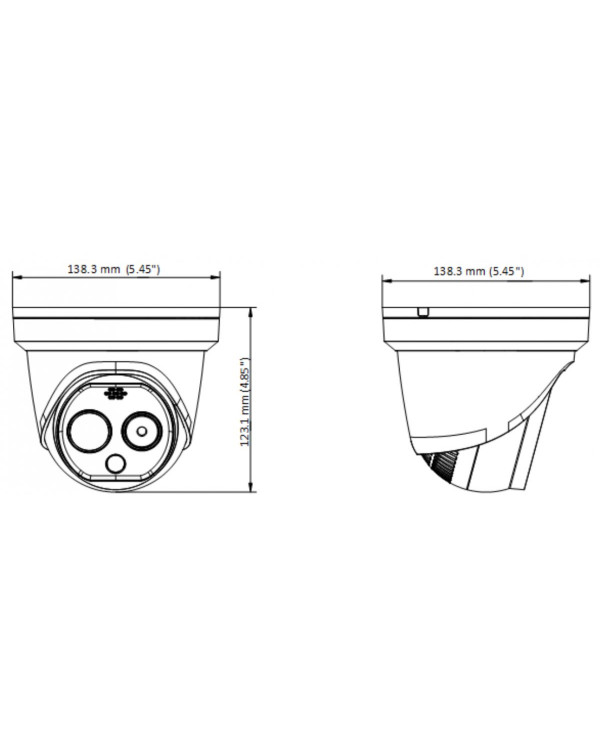 DS-2TD1217-2/PA (1.8 мм) Тепловизионная IP-камера