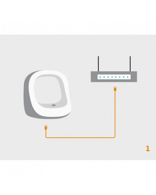 Cell Pro KIT(1 Hub+1Camera) / Kit-WA1001-300/1-B26EP-IMOU Комплект камера видеонаблюдения Wi-Fi IP уличная 2Мп