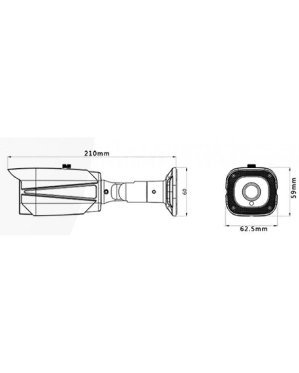 PVC-IP2M-NF2.8A (2.8 мм) Уличная IP-камера 2Мп