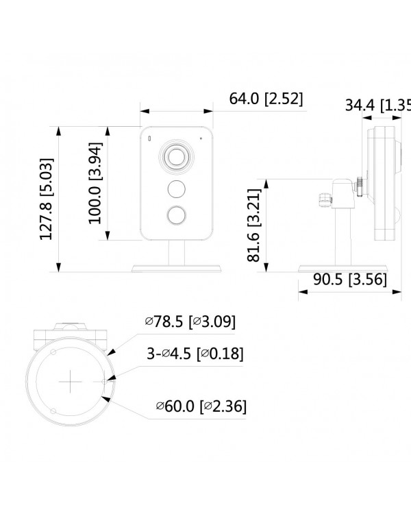 DH-IPC-K42P Wi-fi миниатюрная внутренняя IP камера 4Мп