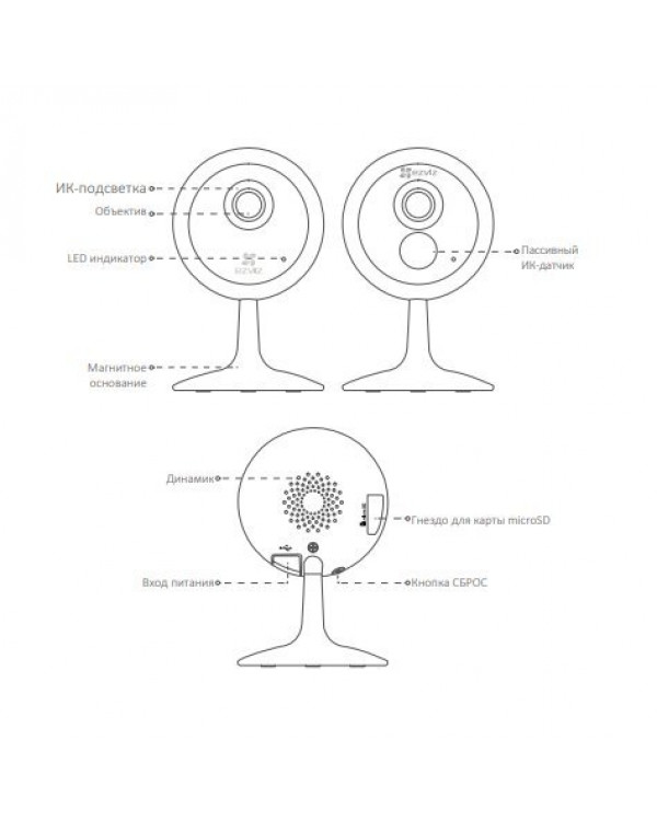 Cs c1c. Камера EZVIZ c1c. Видеокамера EZVIZ c1c b. IP-камера EZVIZ c1c 1080p. CS-c1c-d0-1d2wfr c1c 1080p.