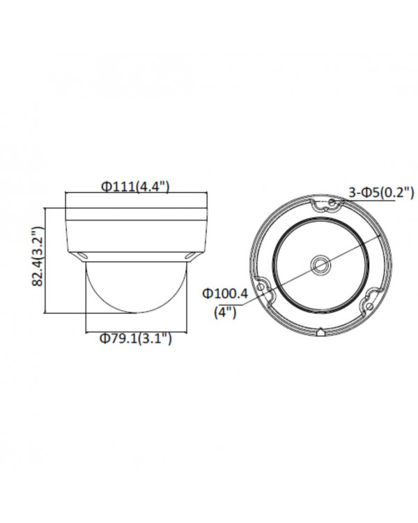 DS-2CD2123G0-IS (8мм) 2Мп уличная купольная IP-камера