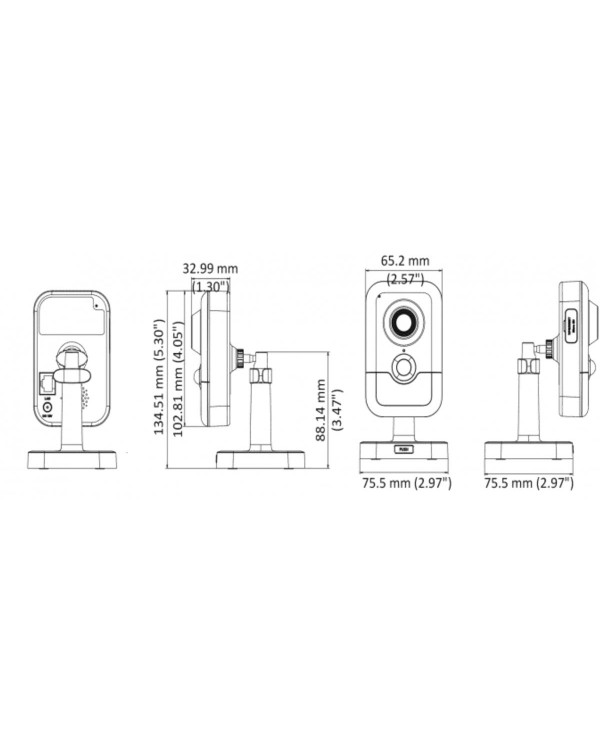 DS-2CD2423G0-IW(W) (2.8mm) 2 Мп компактная IP-камера