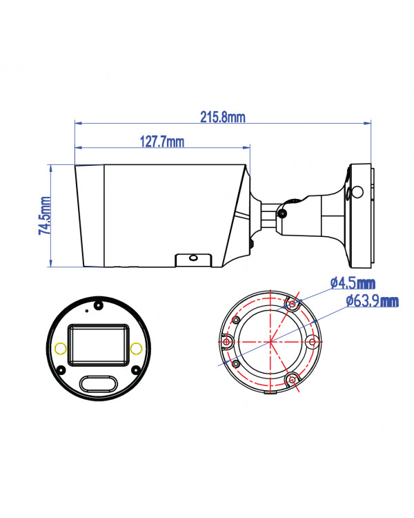 TR-D2183IR6 v2 2.7-13.5 Уличная 8Мп IP-камера с ИК-подсветкой