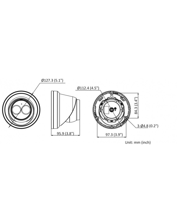 IPC-T042-G2/U (2.8mm) 4Мп уличная IP-камера