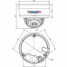 TR-D3152ZIR2 2.8-8 Уличная вандалостойкая 5Мп IP-камера