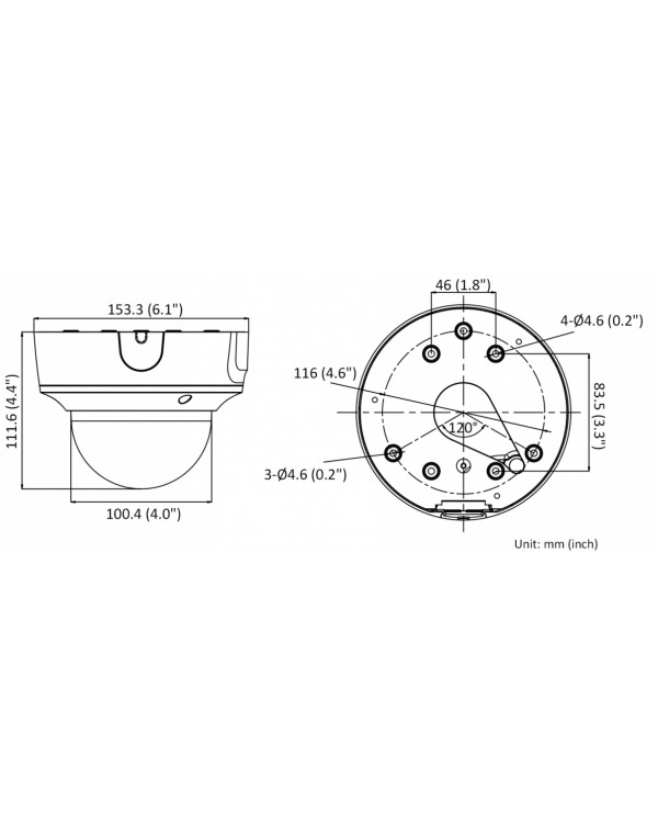 DS-2CD2723G2-IZS (2.8-12 мм) 2 Мп уличная купольная IP-камера