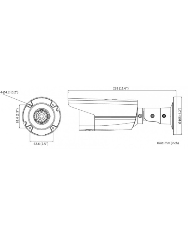 IPC-B522-G2/4I (4mm) 2Мп уличная цилиндрическая IP-камера