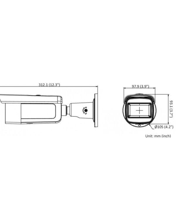 IPC-B622-G2/ZS 2Мп уличная цилиндрическая IP-камера