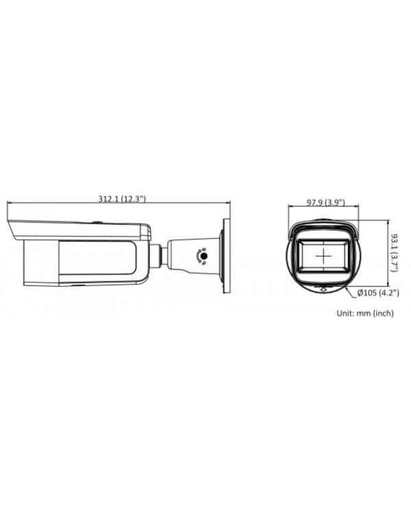 IPC-B642-G2/ZS 4Мп уличная цилиндрическая IP-камера