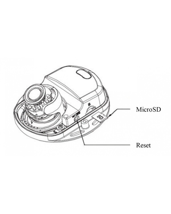 RVi-1NCF4248 (2.8) white IP камера купольная