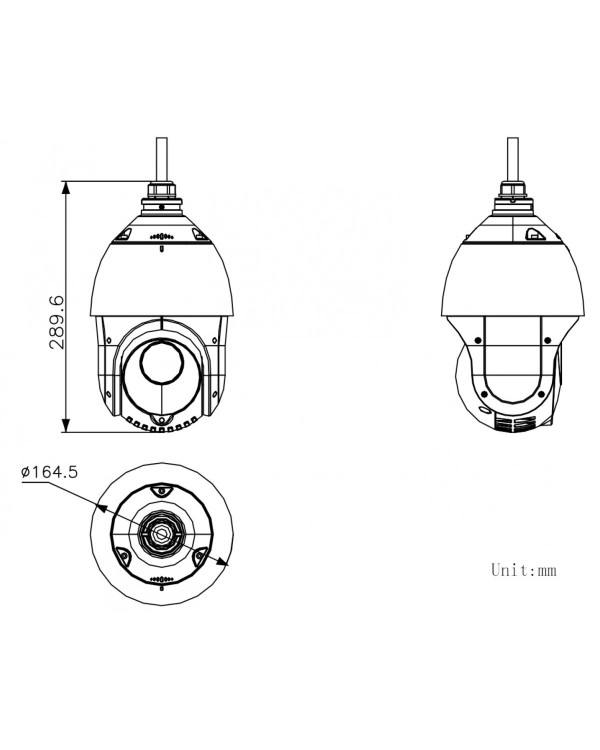 DS-I425 4Мп уличная поворотная IP-камера