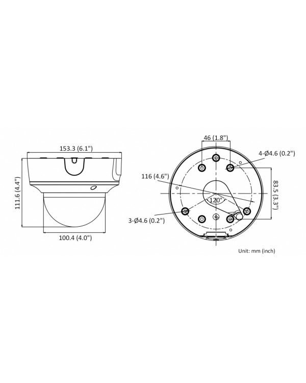 DS-2CD2743G2-IZS (2.8-12 мм) 4 Мп купольная IP-камера