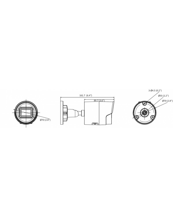 DS-2CD2023G2-IU (2.8 мм) 2 Мп уличная цилиндрическая IP-камера