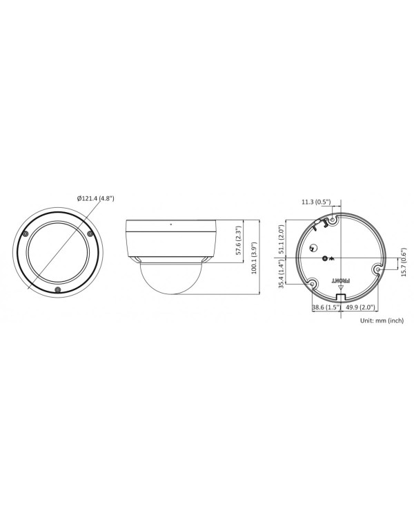 DS-2CD2127G2-SU (2.8 мм) 2 Мп уличная купольная IP-камера