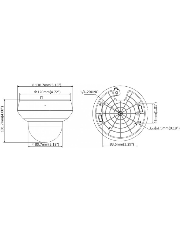 DS-2DE2A404IW-DE3(C) (2.8-12мм) 4Мп скоростная поворотная IP-камера