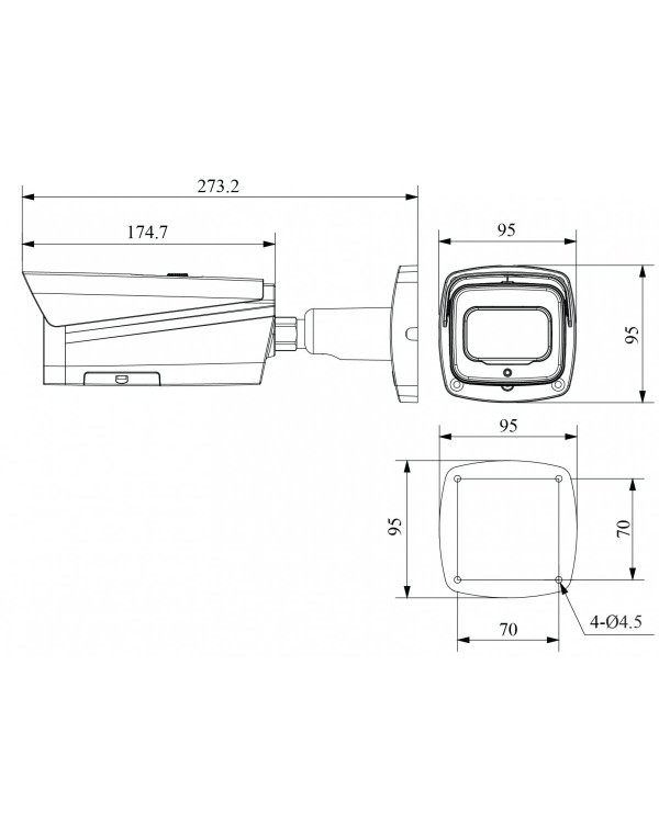 RVi-1NCT2075 (7-35) white IP-камера цилиндрическая