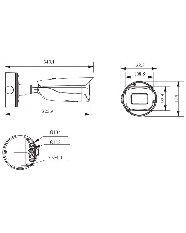 RVi-1NCTS4069 (8-32) IP-камера цилиндрическая