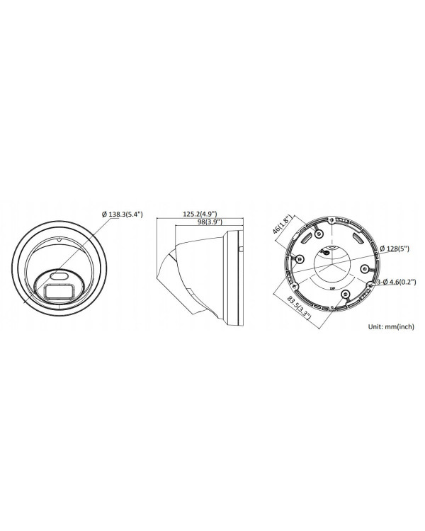 DS-2CD2347G1-LU (6мм) 4 Мп купольная IP-камера