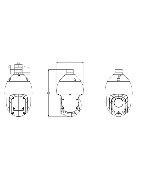 TC-H324S Spec:25X/I/E/V поворотная IP камера 2Mп