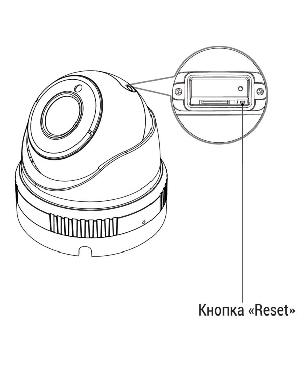 RVi-2NCE2379 (2.8-12) white IP камера купольная