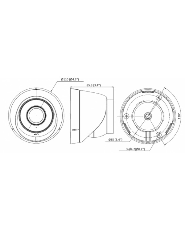 DS-I253M(B) (2.8 mm) 2Мп уличная IP-камера