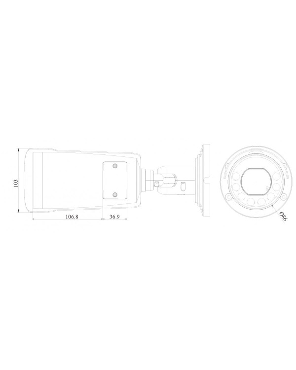 RVi-2NCT2379 (2.7-12) white IP камера цилиндрическая