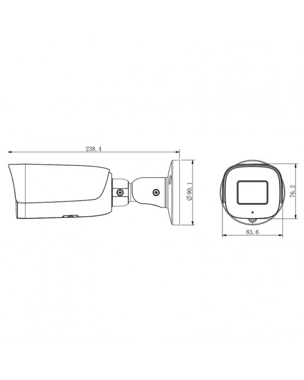 TC-C38WS Spec:I5/E/Y/M/2.8mm IP камера уличная 8Mп