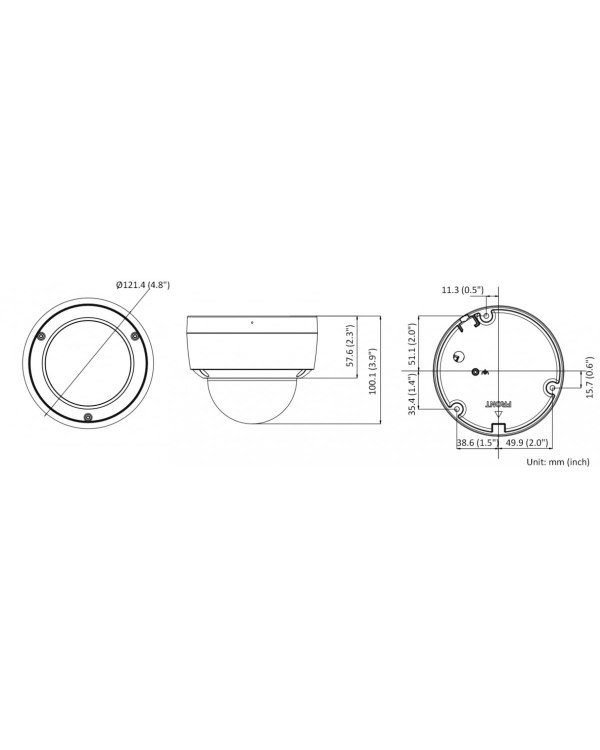 DS-2CD2147G2-SU (4 мм) 4Мп уличная купольная IP-камера