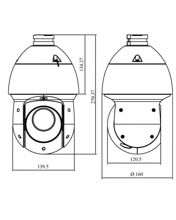 RVi-1NCZ21725-I1 (4.8-120) IP камера поворотная