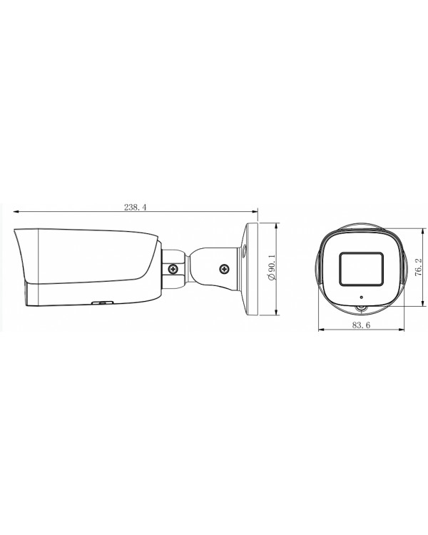 TC-C32UN Spec:I8/A/E/Y/M/2.8-12mm/V4.0 (LITE) IP камера уличная 2Mп