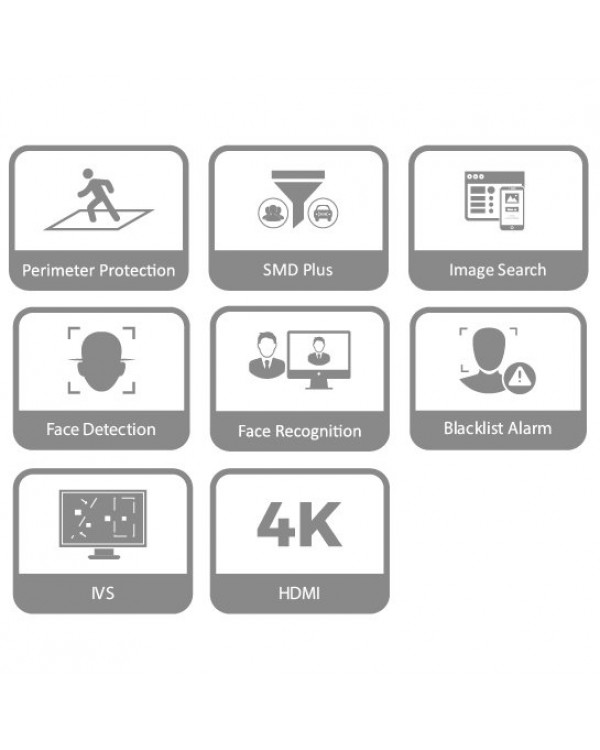 DHI-NVR2104-I Видеорегистратор IP 4-х канальный 4K
