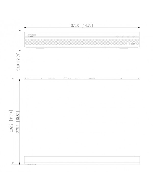 DHI-NVR4232-4KS2/L 32-канальный IP-видеорегистратор 4K и